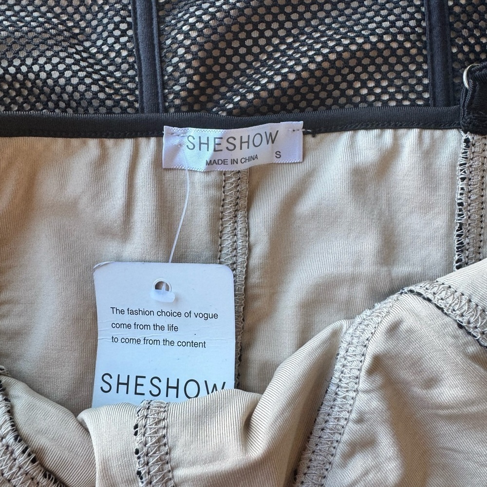 SheShow Mesh Bodycon Mini Dress - Picture 3 of 9